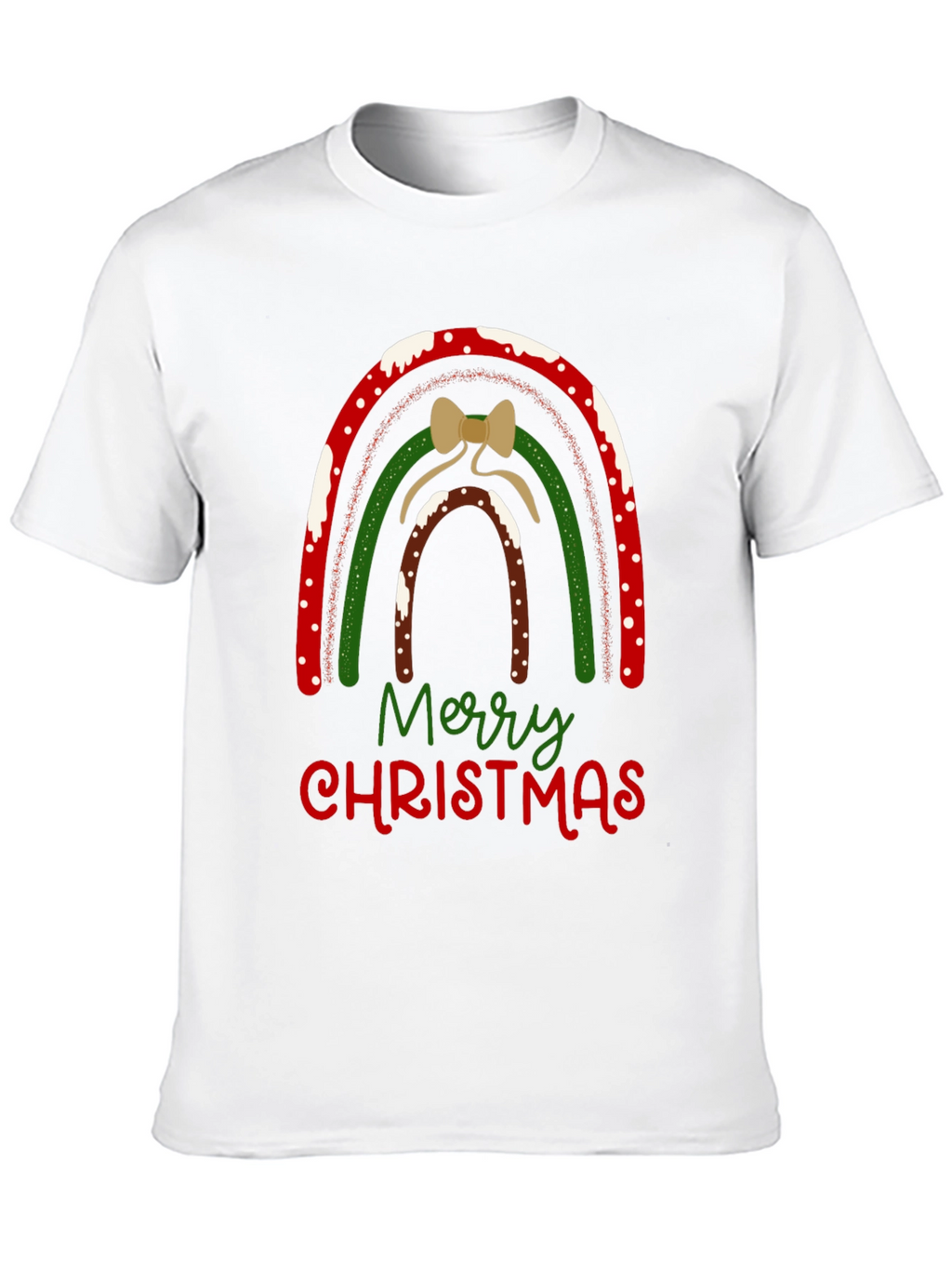 Festive Christmas Rainbow T-Shirt