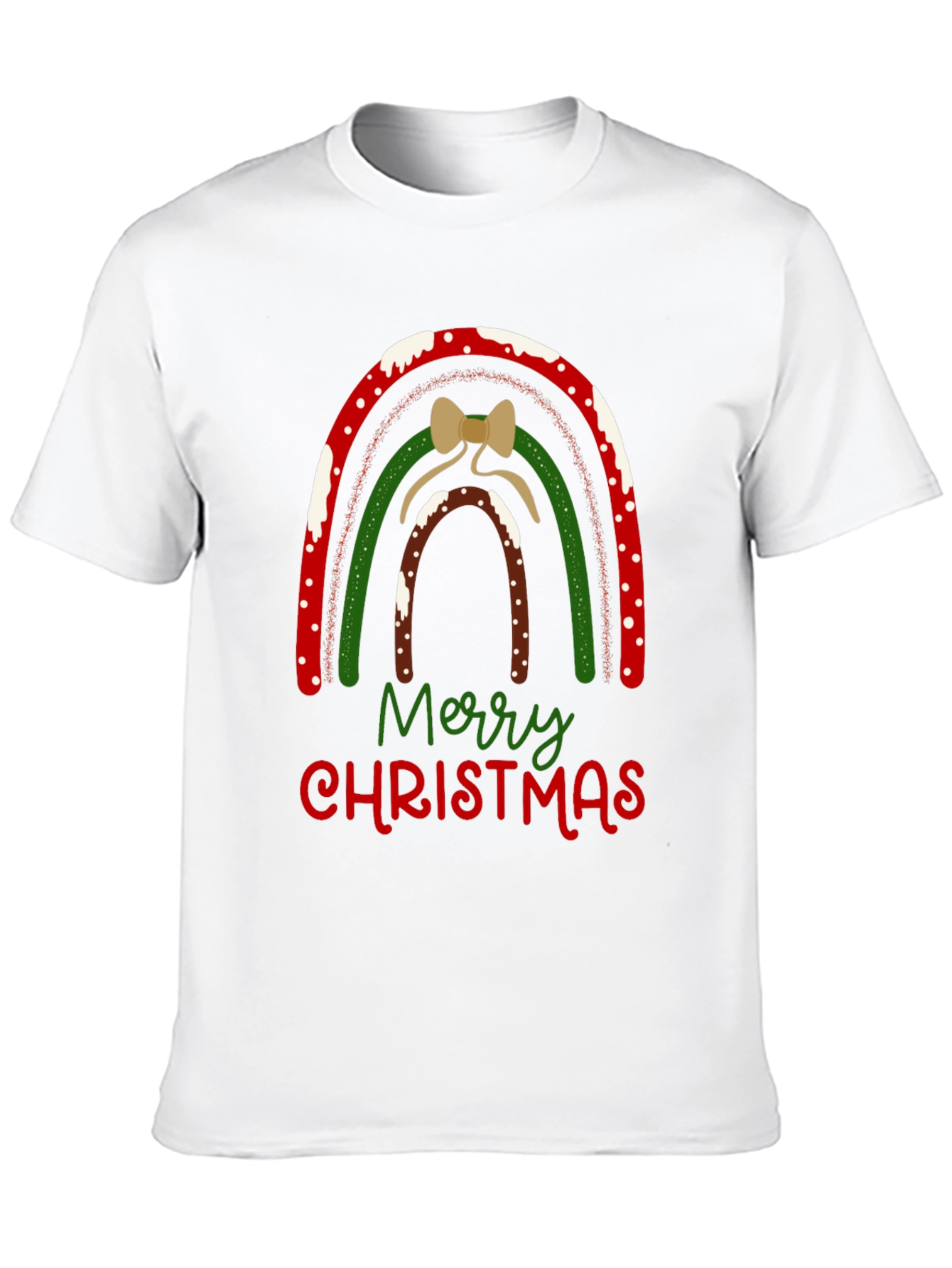 Festive Christmas Rainbow T-Shirt