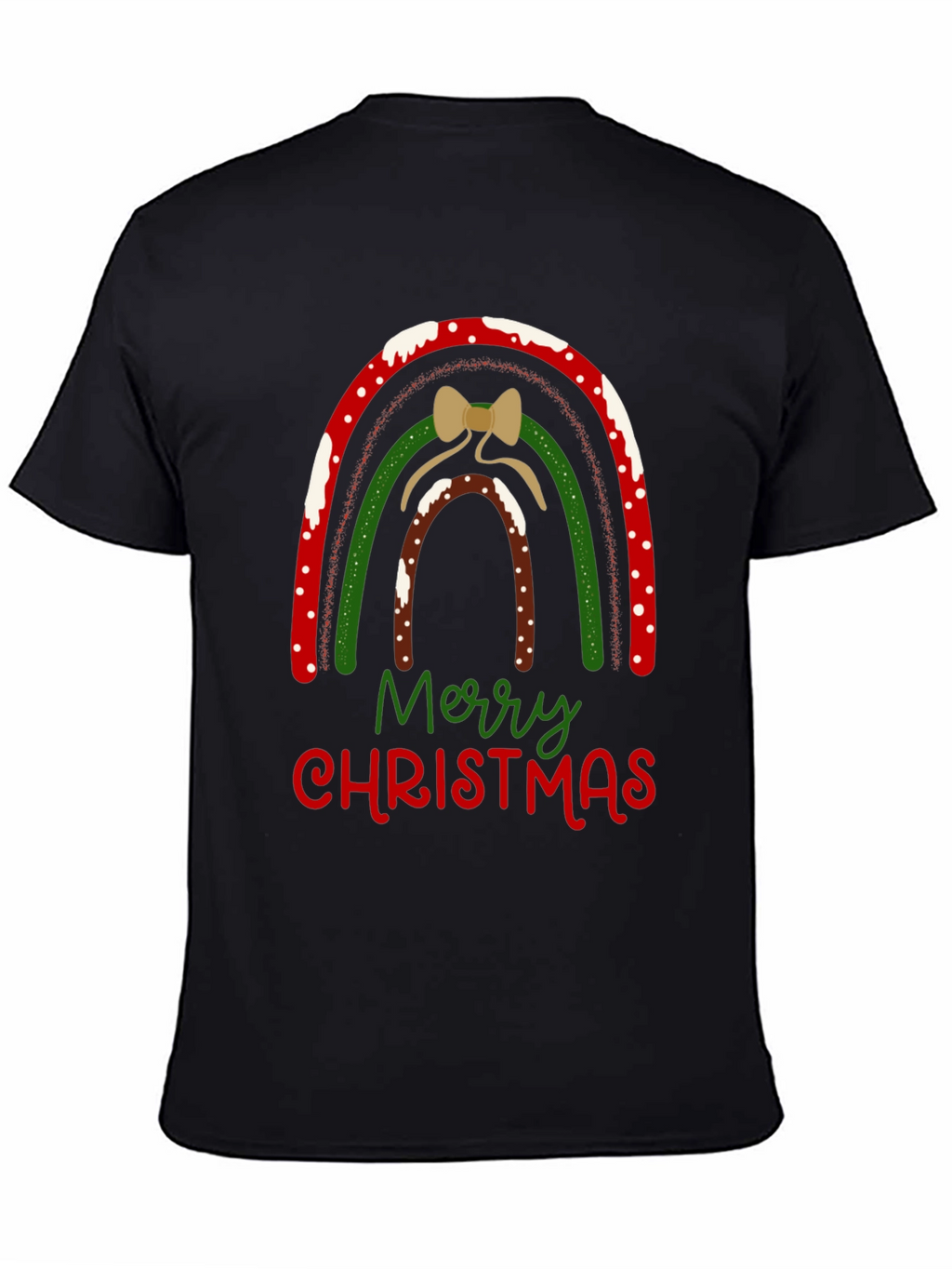 Festive Christmas Rainbow T-Shirt