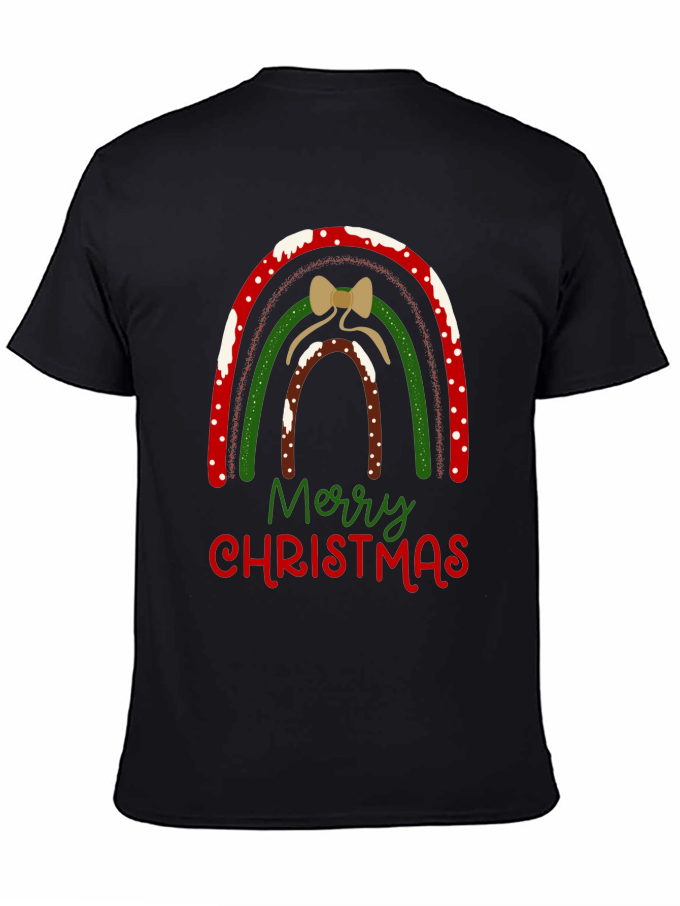 Festive Christmas Rainbow T-Shirt