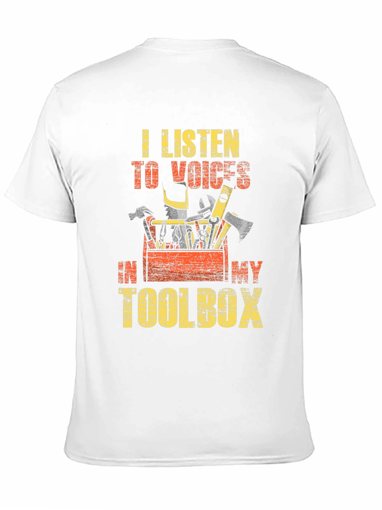 Toolbox Voices Mens Black Graphic T-Shirt
