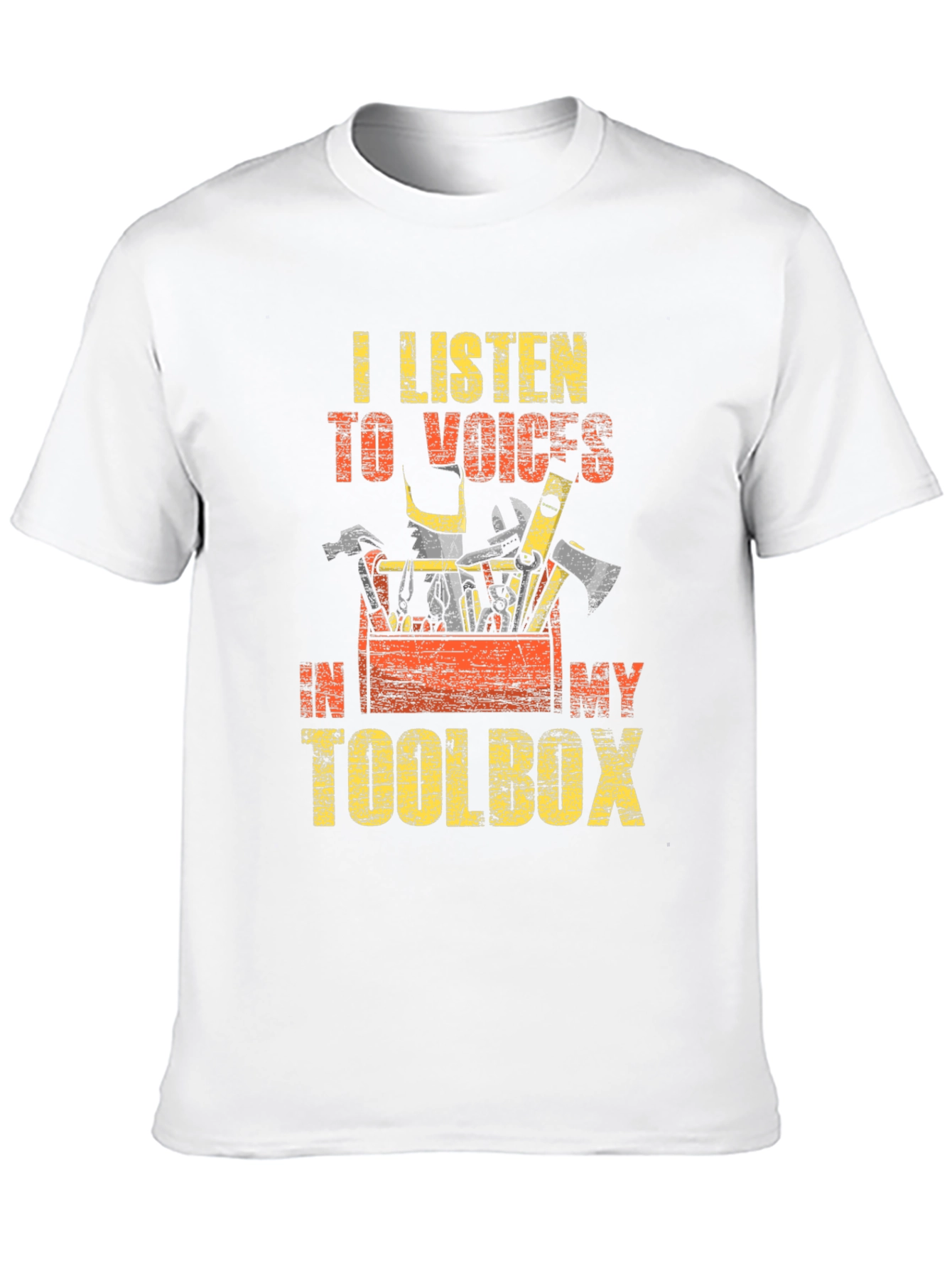Toolbox Voices Mens Black Graphic T-Shirt