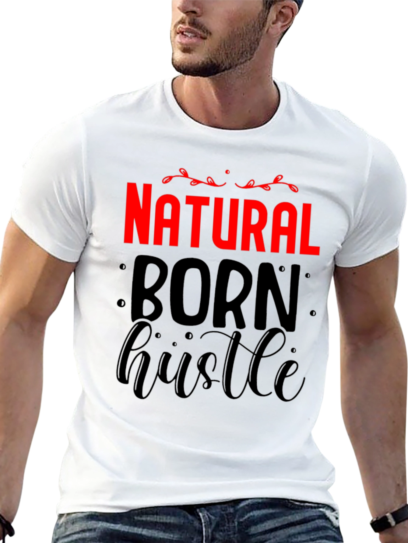 Natural Born Hustle Graphic Tee