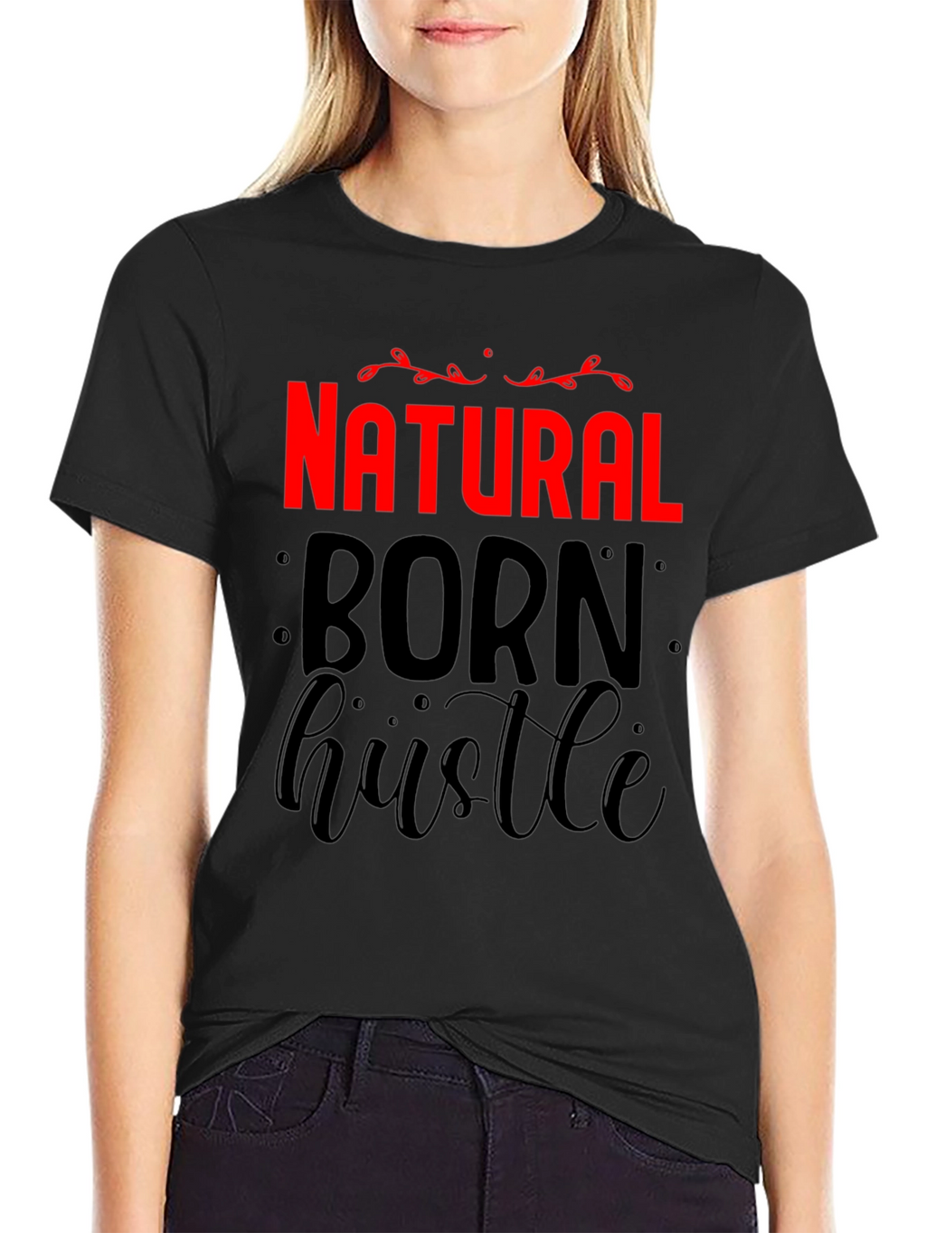 Natural Born Hustle Graphic Tee