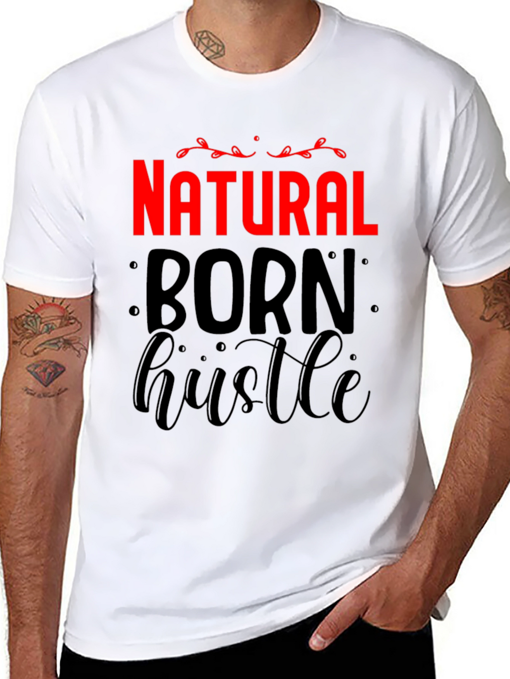 Natural Born Hustle Graphic Tee