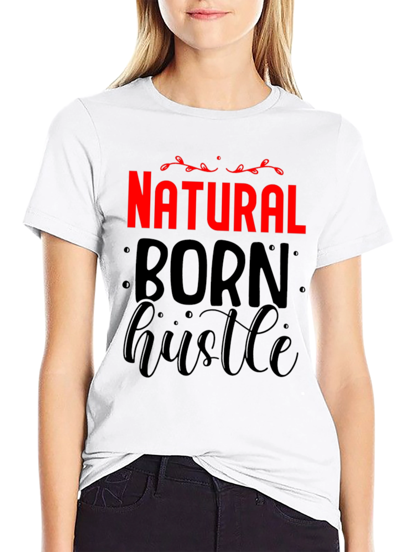 Natural Born Hustle Graphic Tee