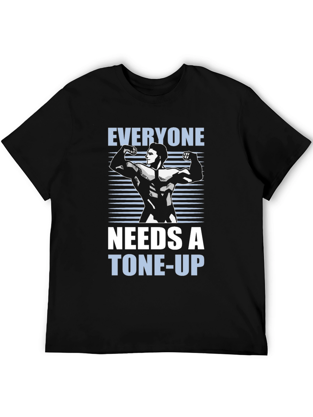 Tone-Up Graphic Tee - Bodybuilder Shirt