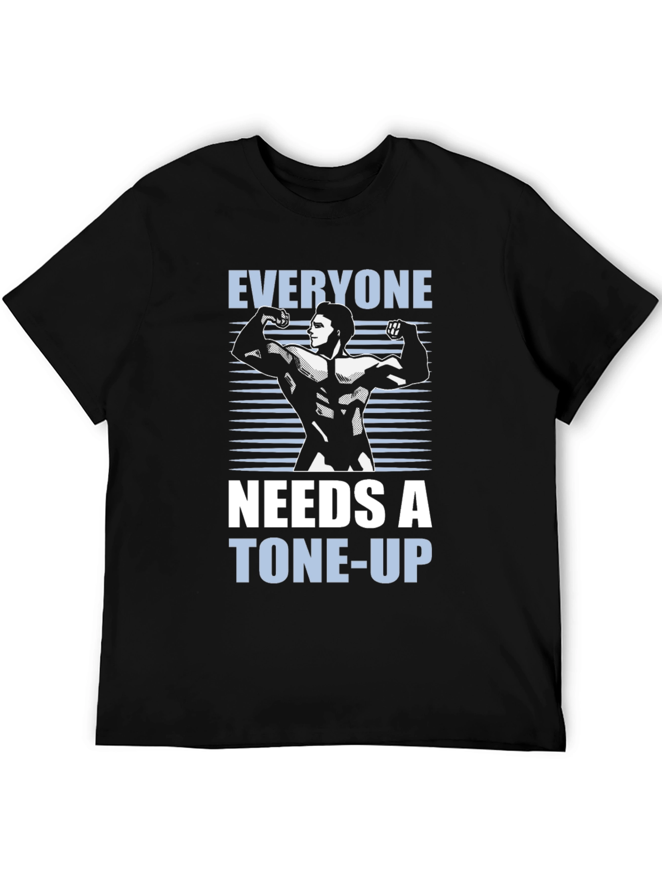 Tone-Up Graphic Tee - Bodybuilder Shirt
