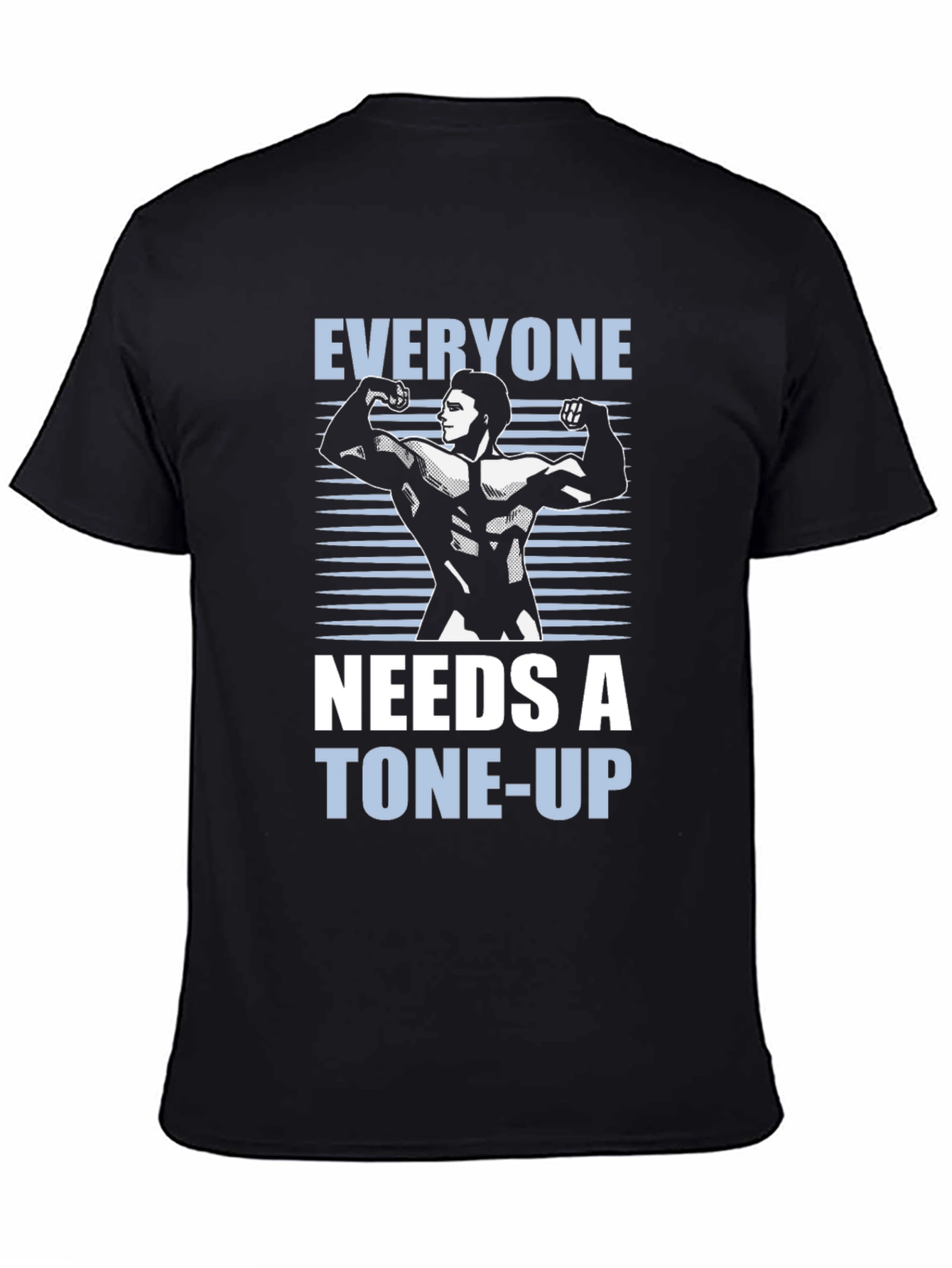 Tone-Up Graphic Tee - Bodybuilder Shirt