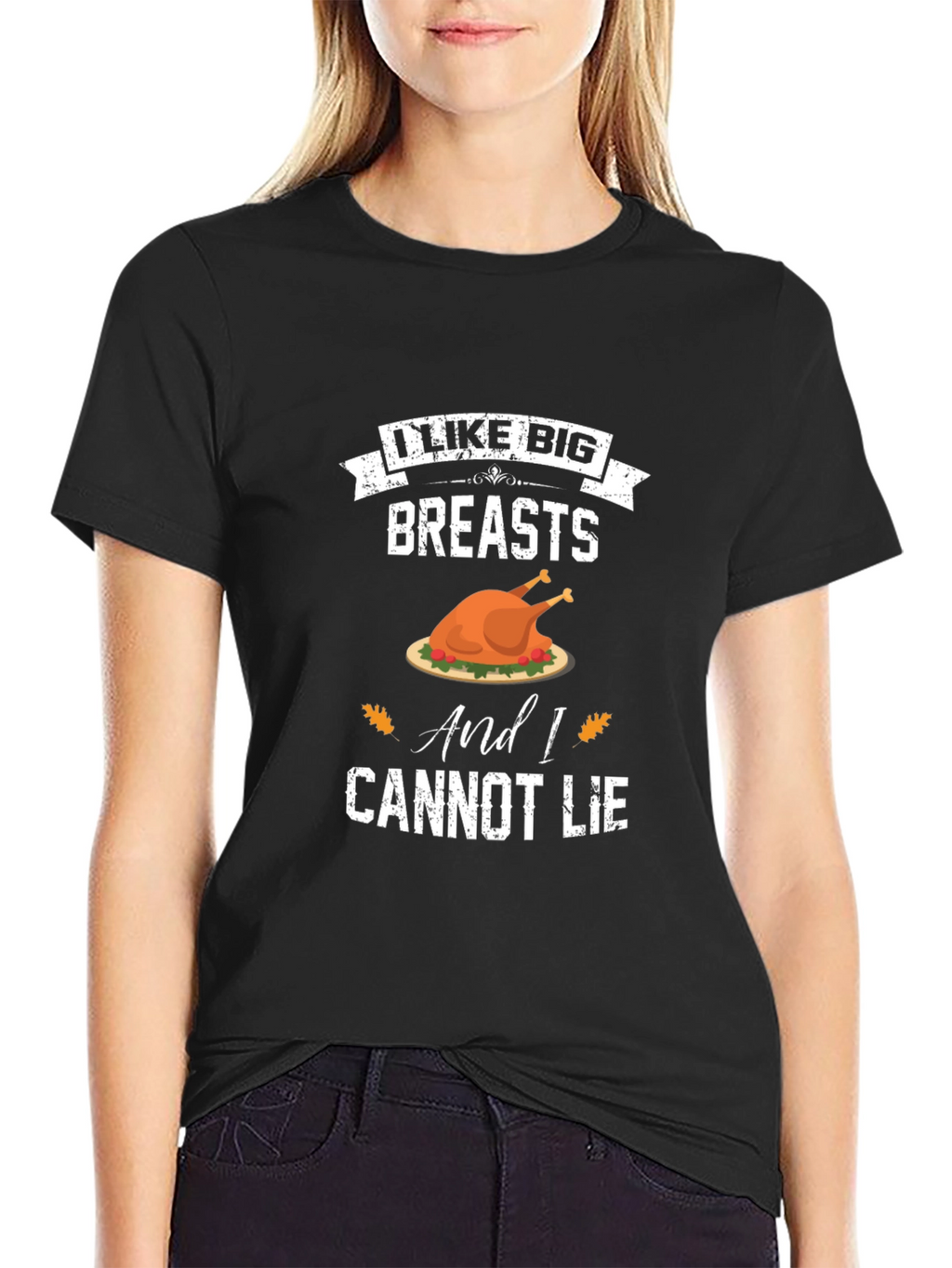 I Like Big Breasts Funny Thanksgiving T-Shirt