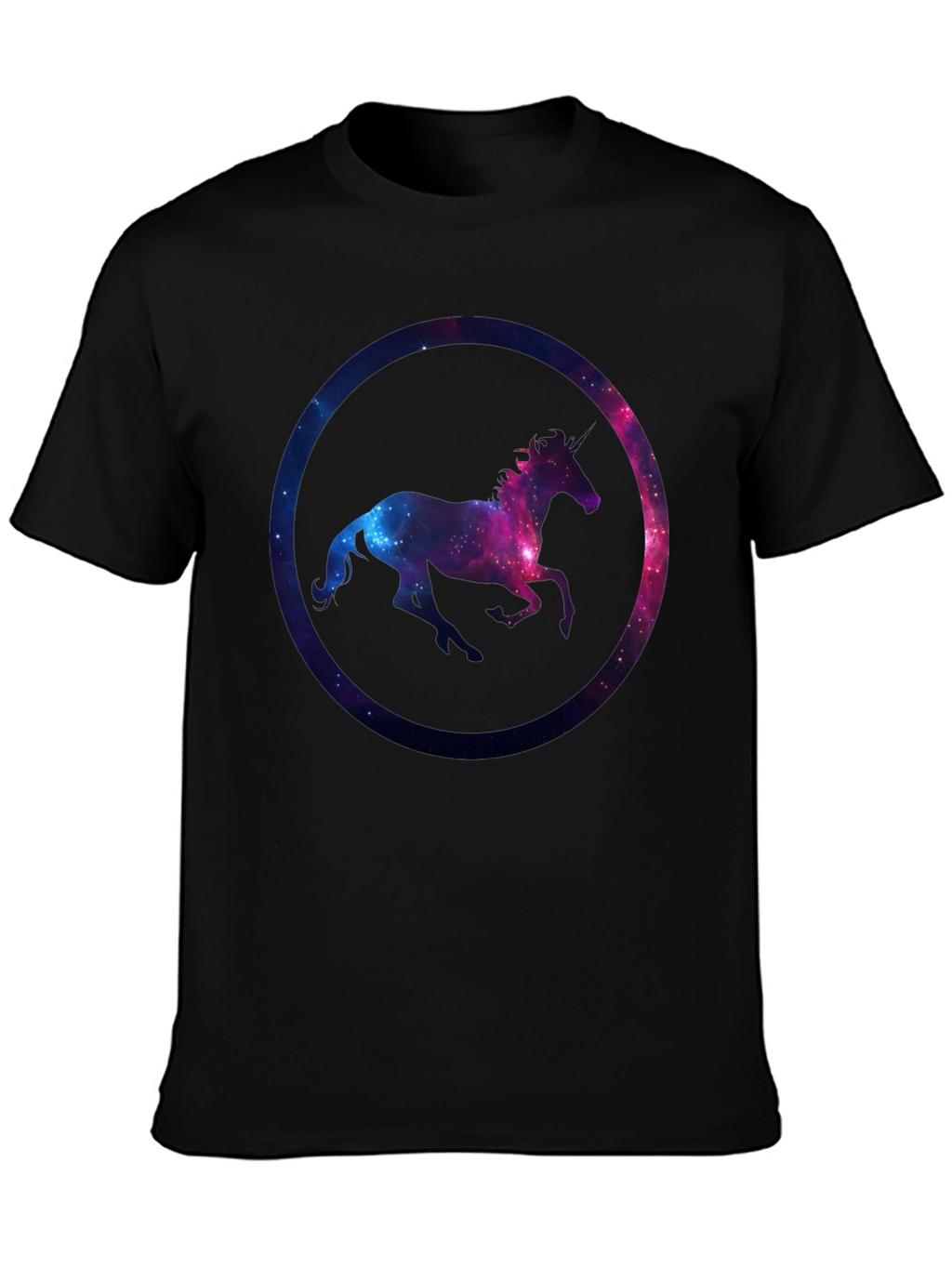 Unicorn Galaxy Graphic T-Shirt