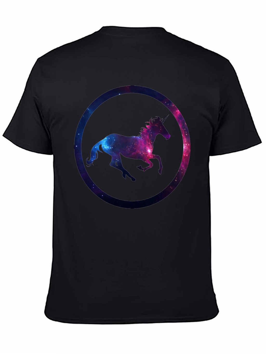 Unicorn Galaxy Graphic T-Shirt