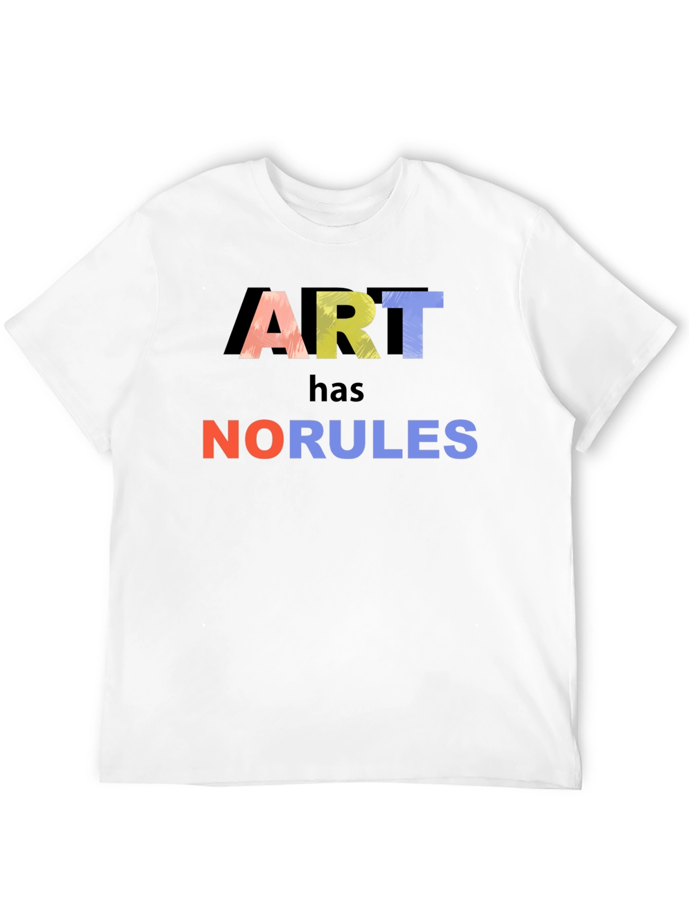 Art Has No Rules Graphic T-Shirt