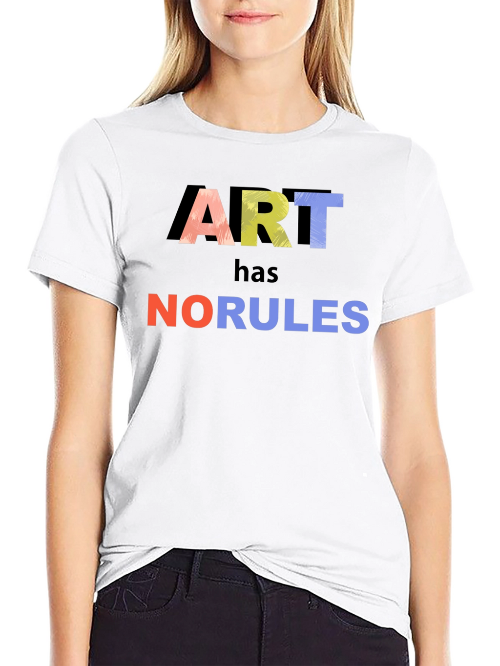 Art Has No Rules Graphic T-Shirt