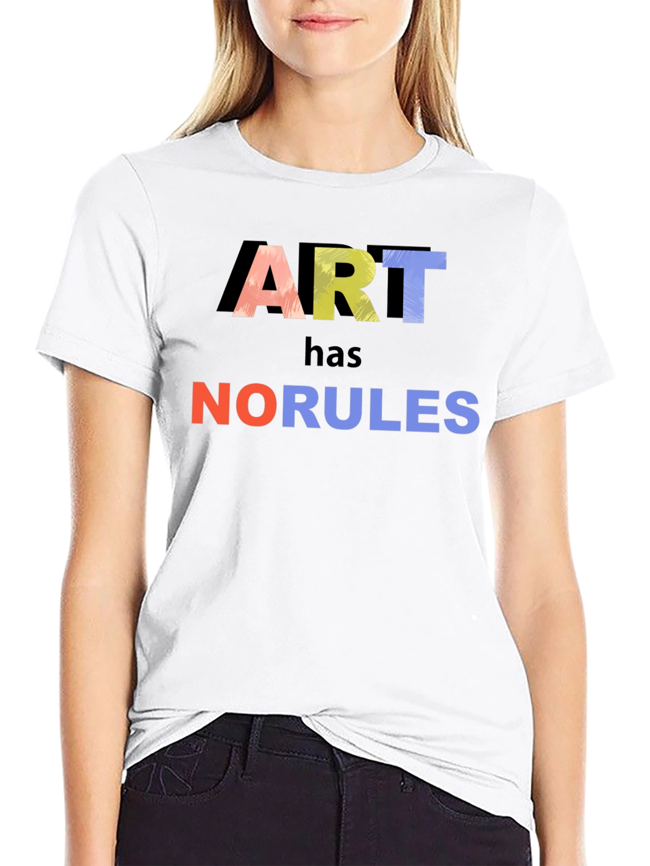 Art Has No Rules Graphic T-Shirt