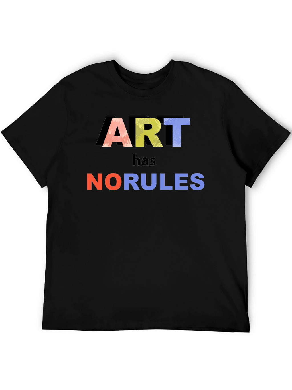 Art Has No Rules Graphic T-Shirt