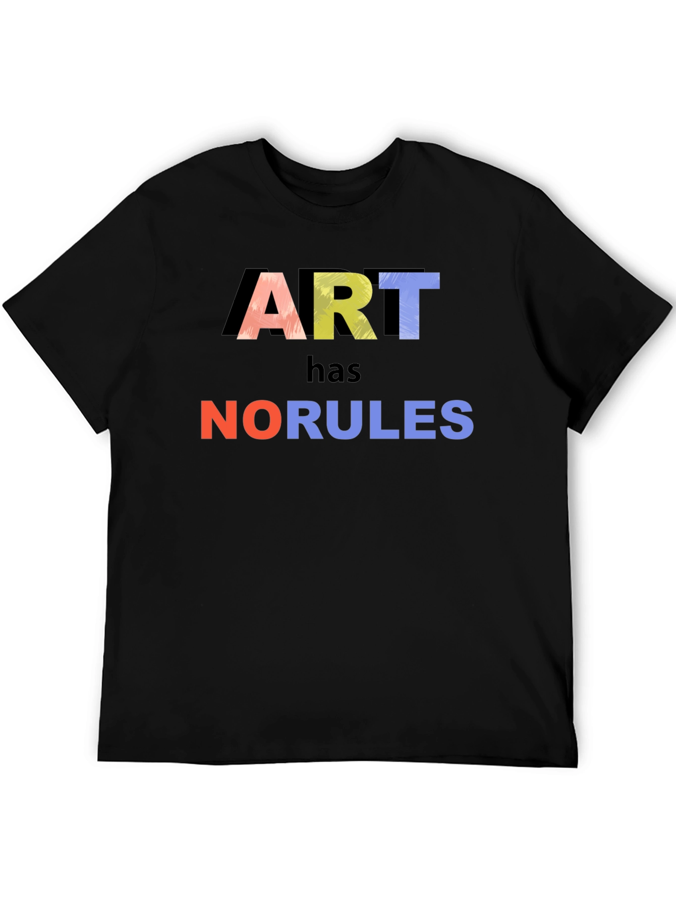 Art Has No Rules Graphic T-Shirt