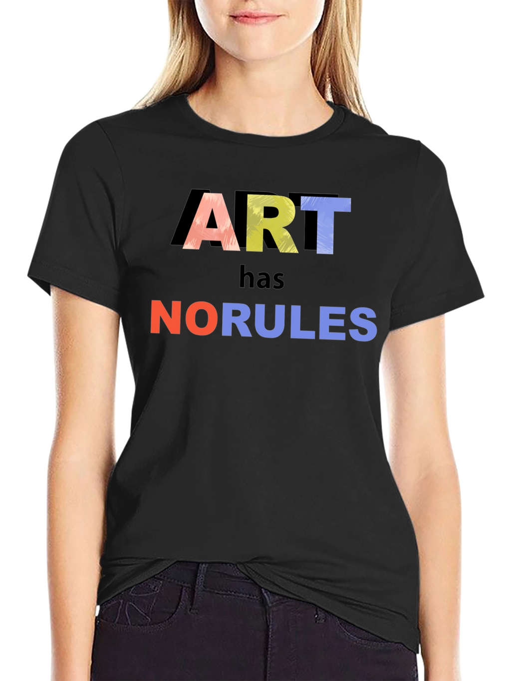 Art Has No Rules Graphic T-Shirt