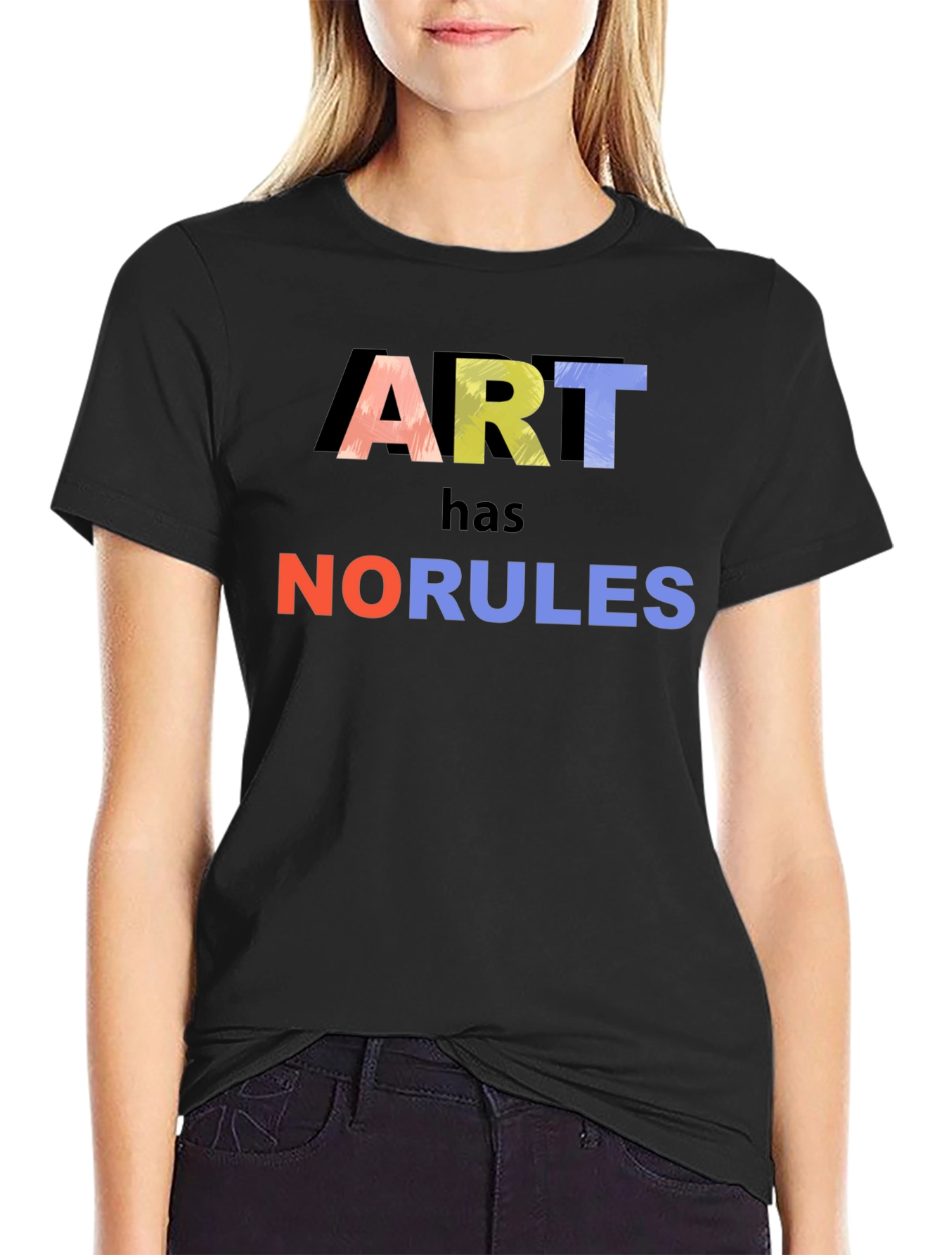 Art Has No Rules Graphic T-Shirt