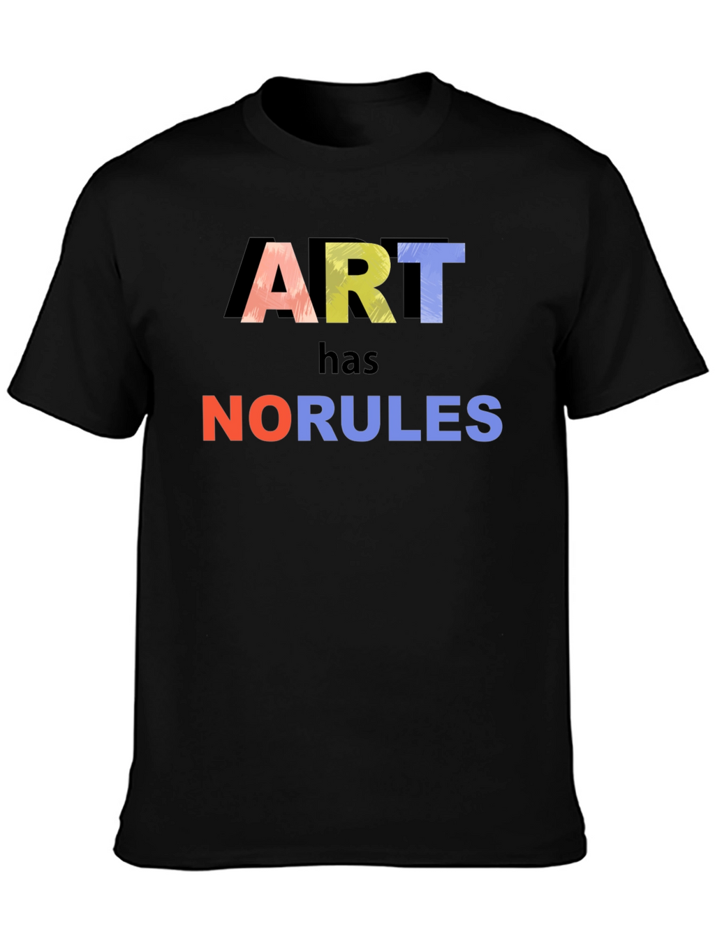 Art Has No Rules Graphic T-Shirt