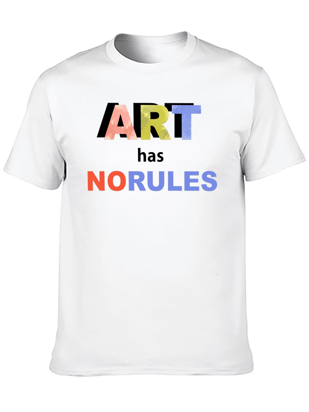 Art Has No Rules Graphic T-Shirt