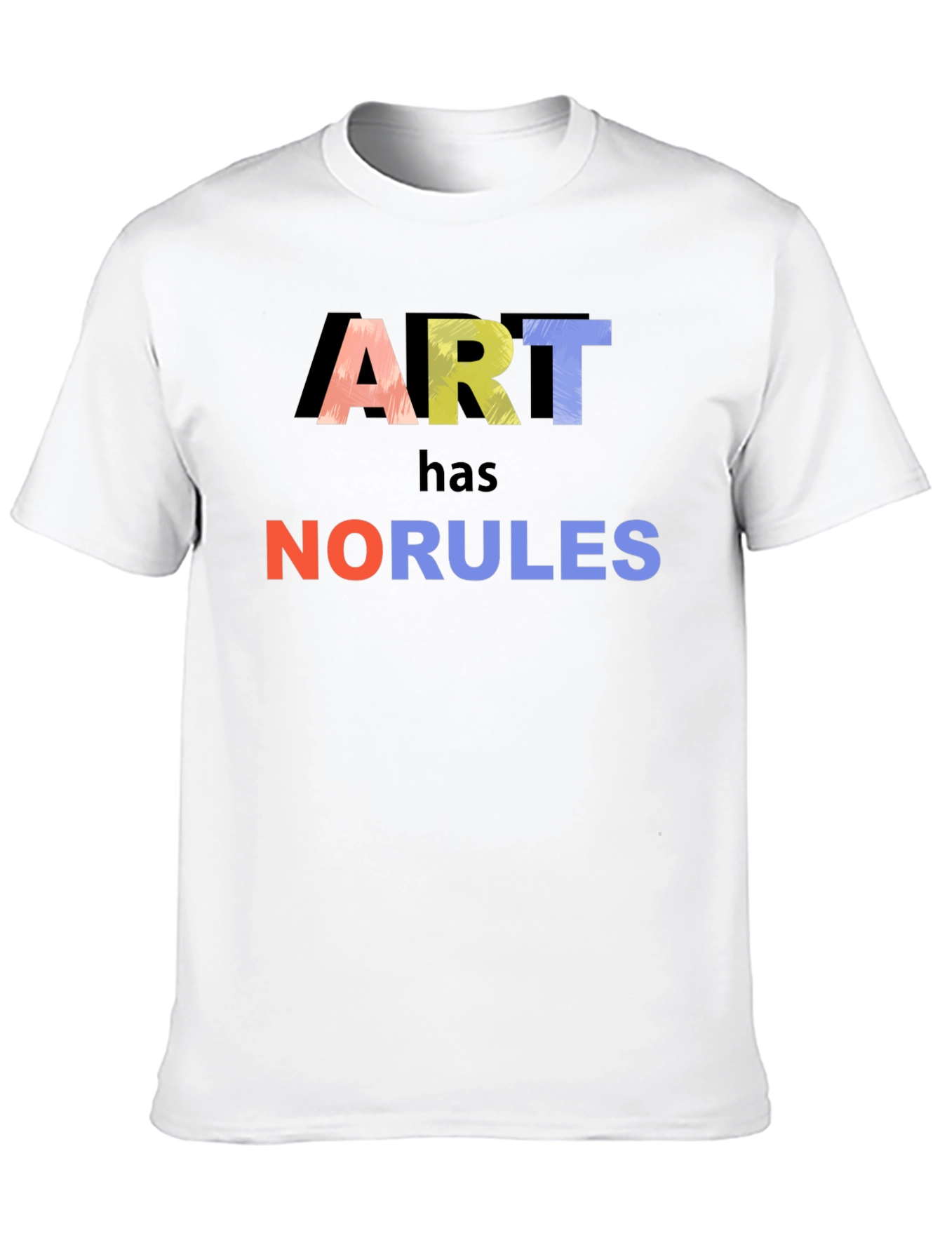 Art Has No Rules Graphic T-Shirt