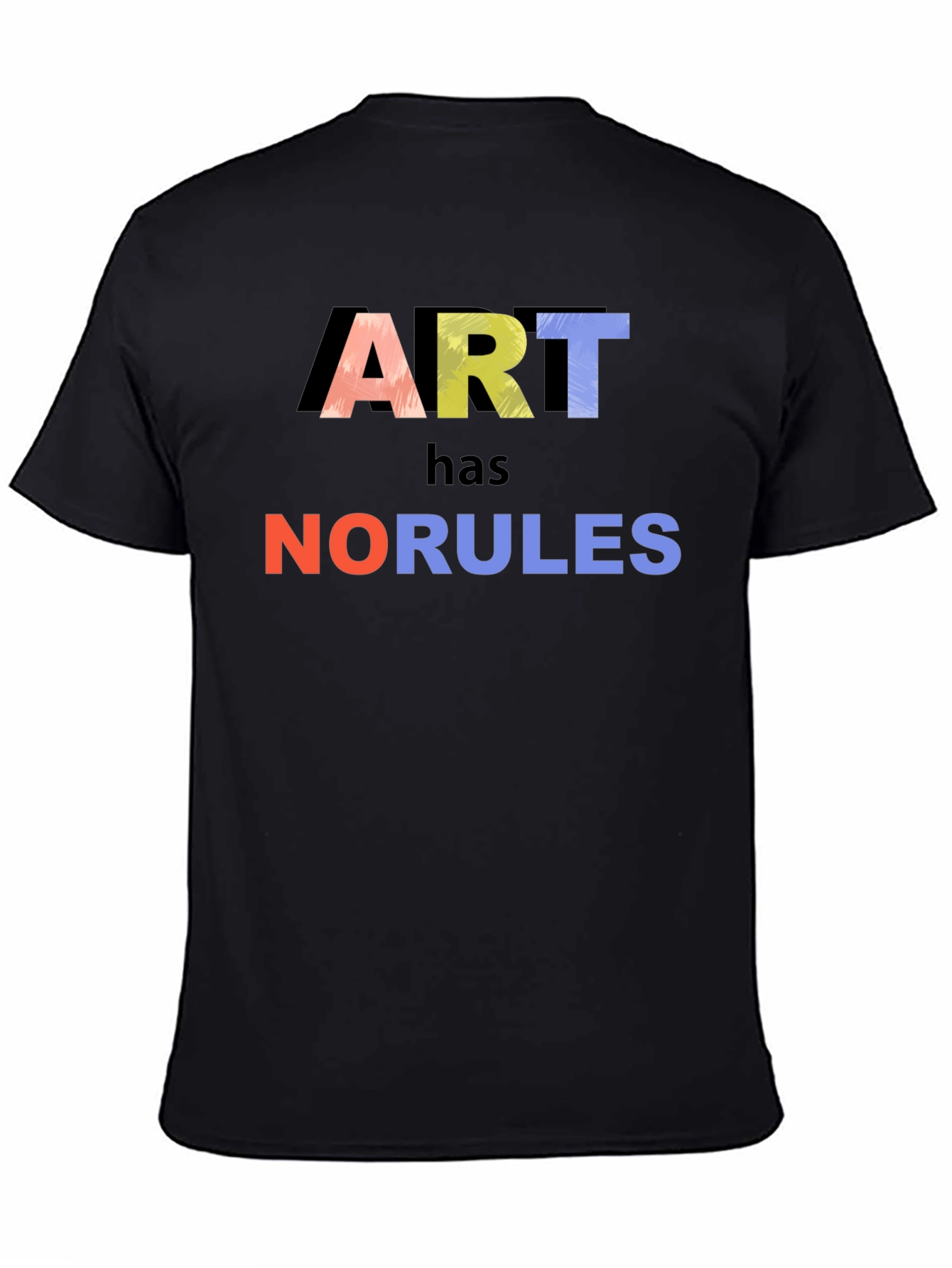 Art Has No Rules Graphic T-Shirt