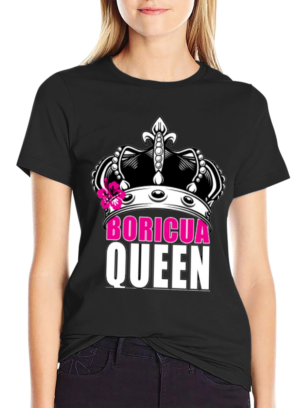 Boricua Queen Graphic T-Shirt