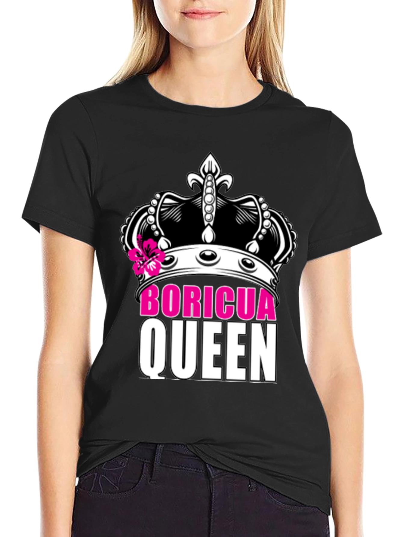 Boricua Queen Graphic T-Shirt