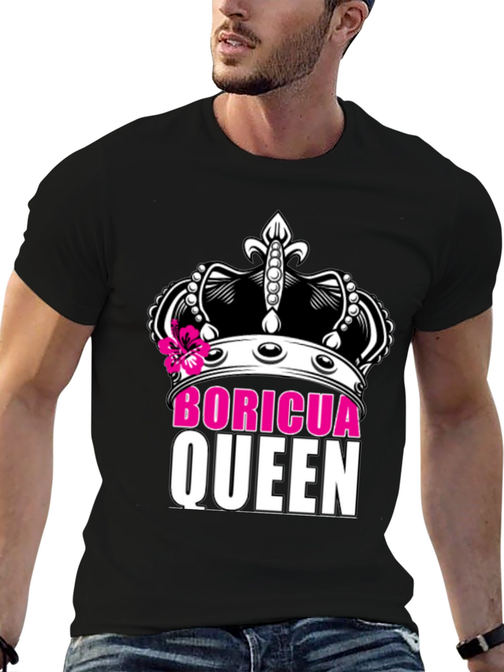Boricua Queen Graphic T-Shirt