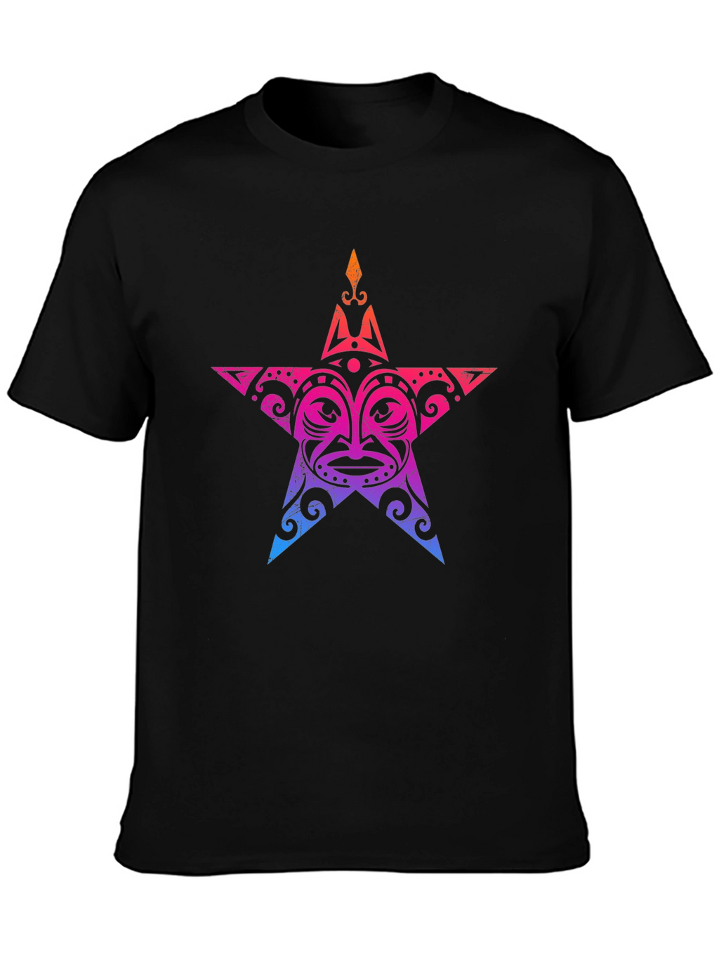 Tribal Star Graphic T-Shirt
