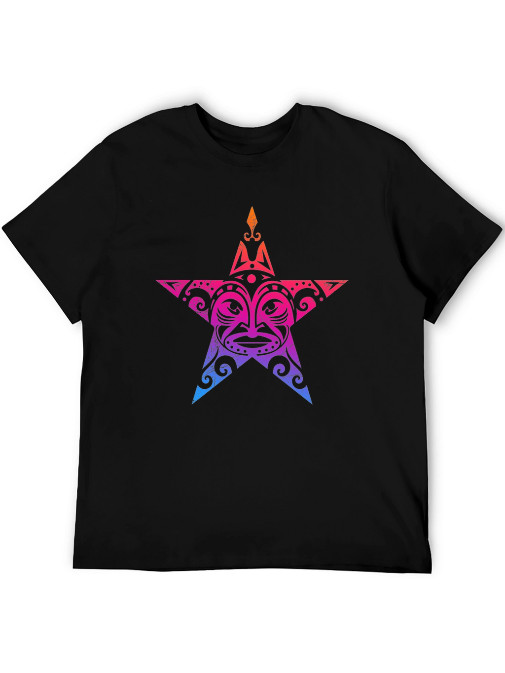 Tribal Star Graphic T-Shirt
