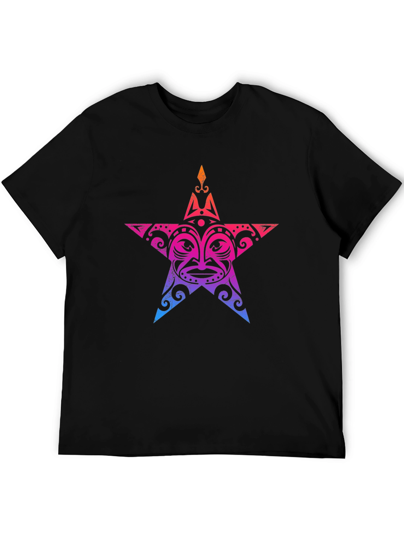Tribal Star Graphic T-Shirt