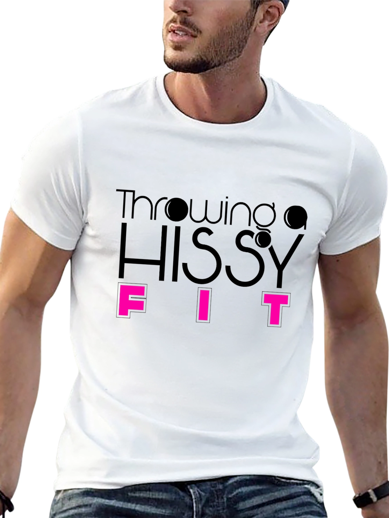 Throwing a Hissy Fit - Funny Graphic Tee