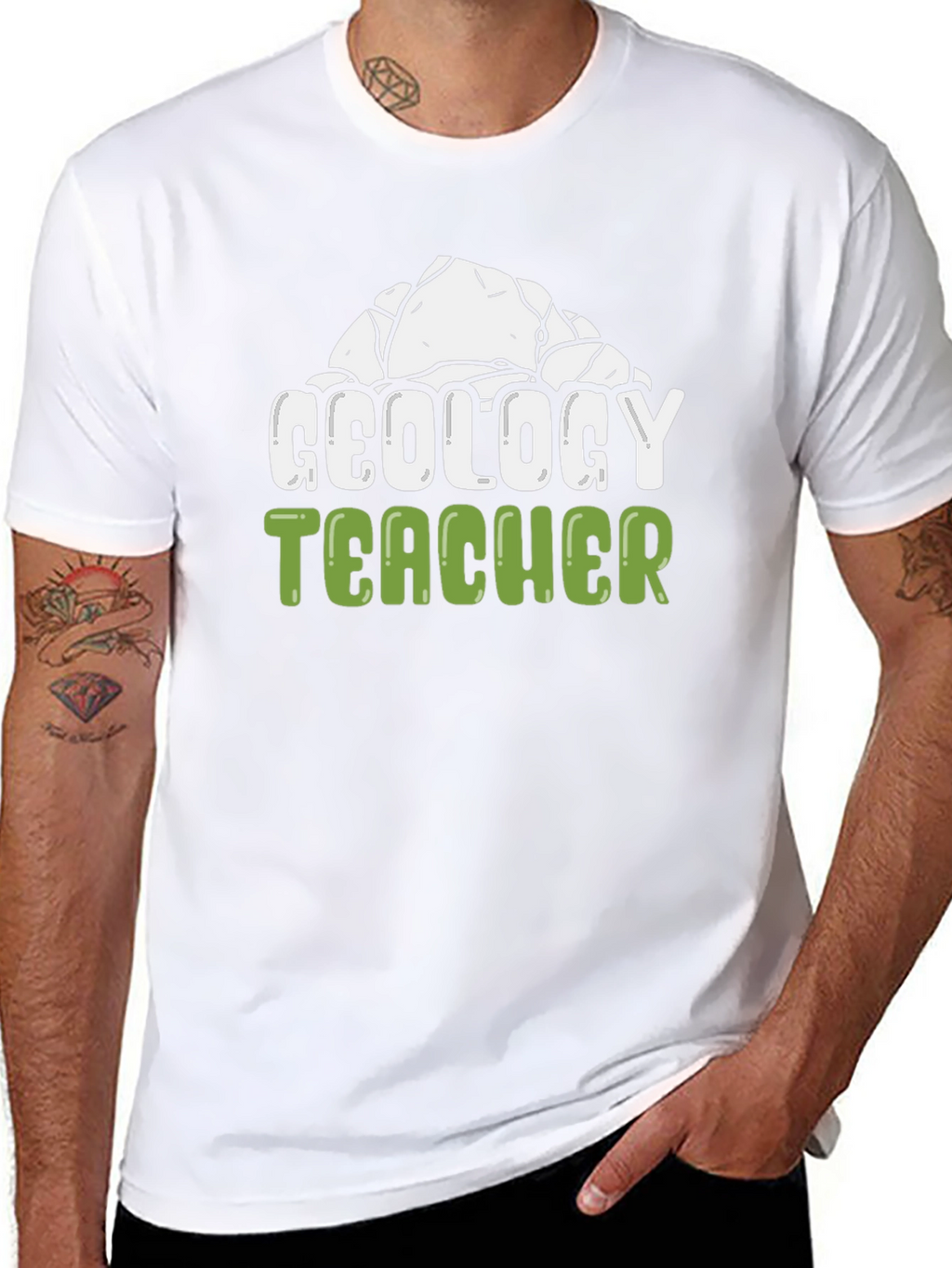 Geology Teacher T-Shirt - Rock On!