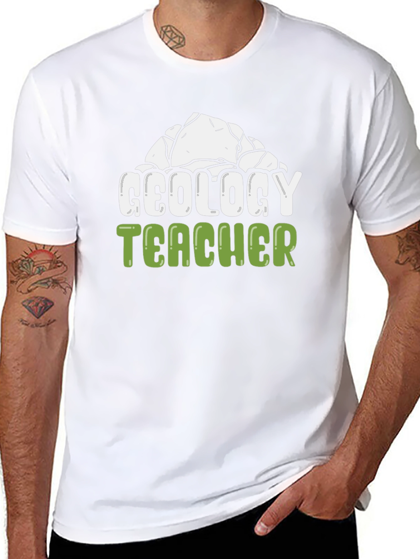 Geology Teacher T-Shirt - Rock On!