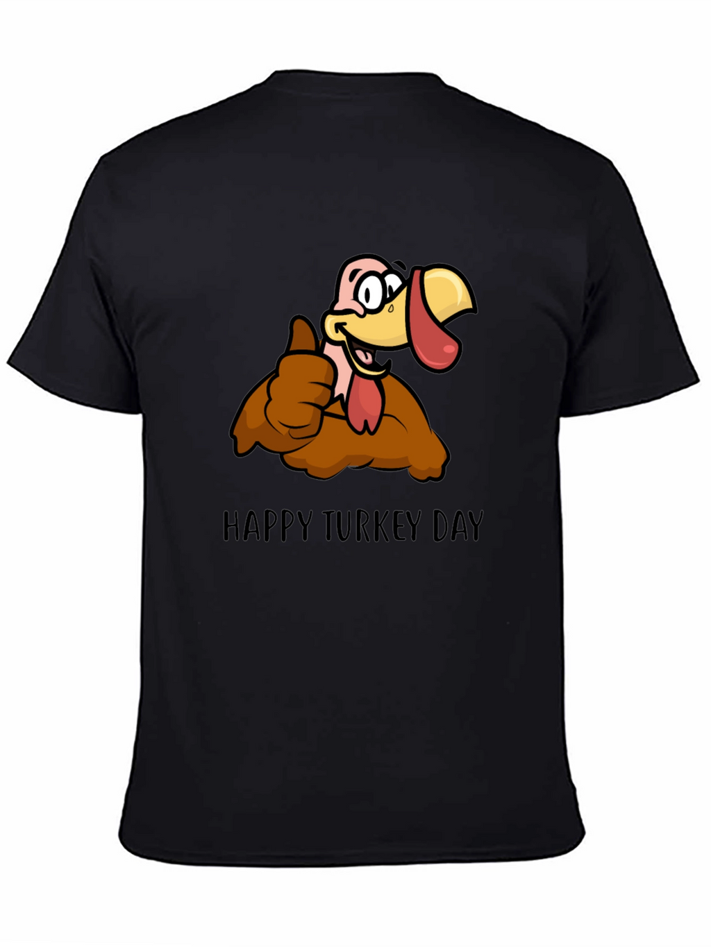 Happy Turkey Day Graphic T-Shirt
