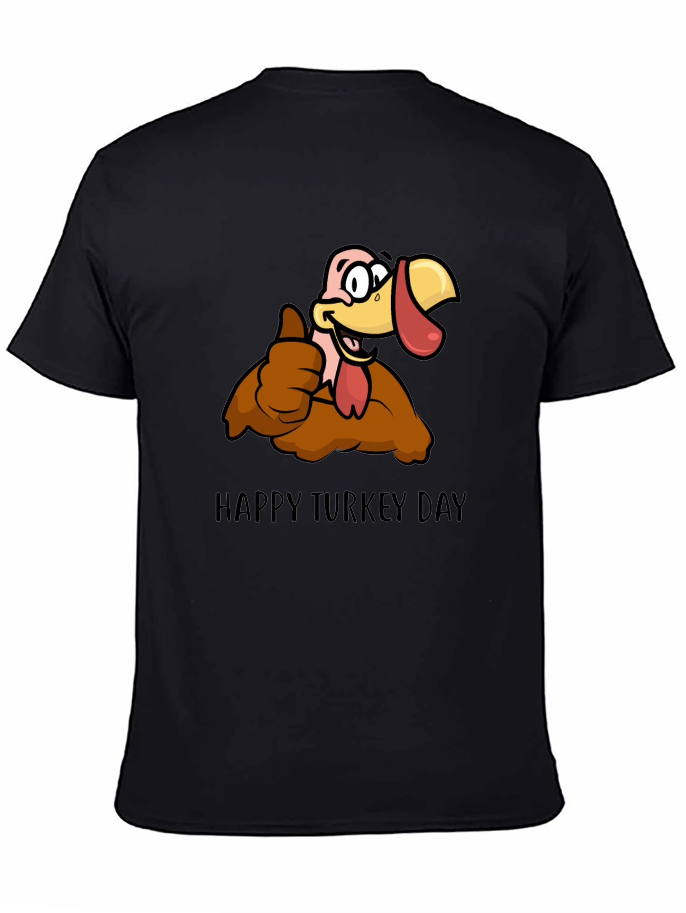 Happy Turkey Day Graphic T-Shirt