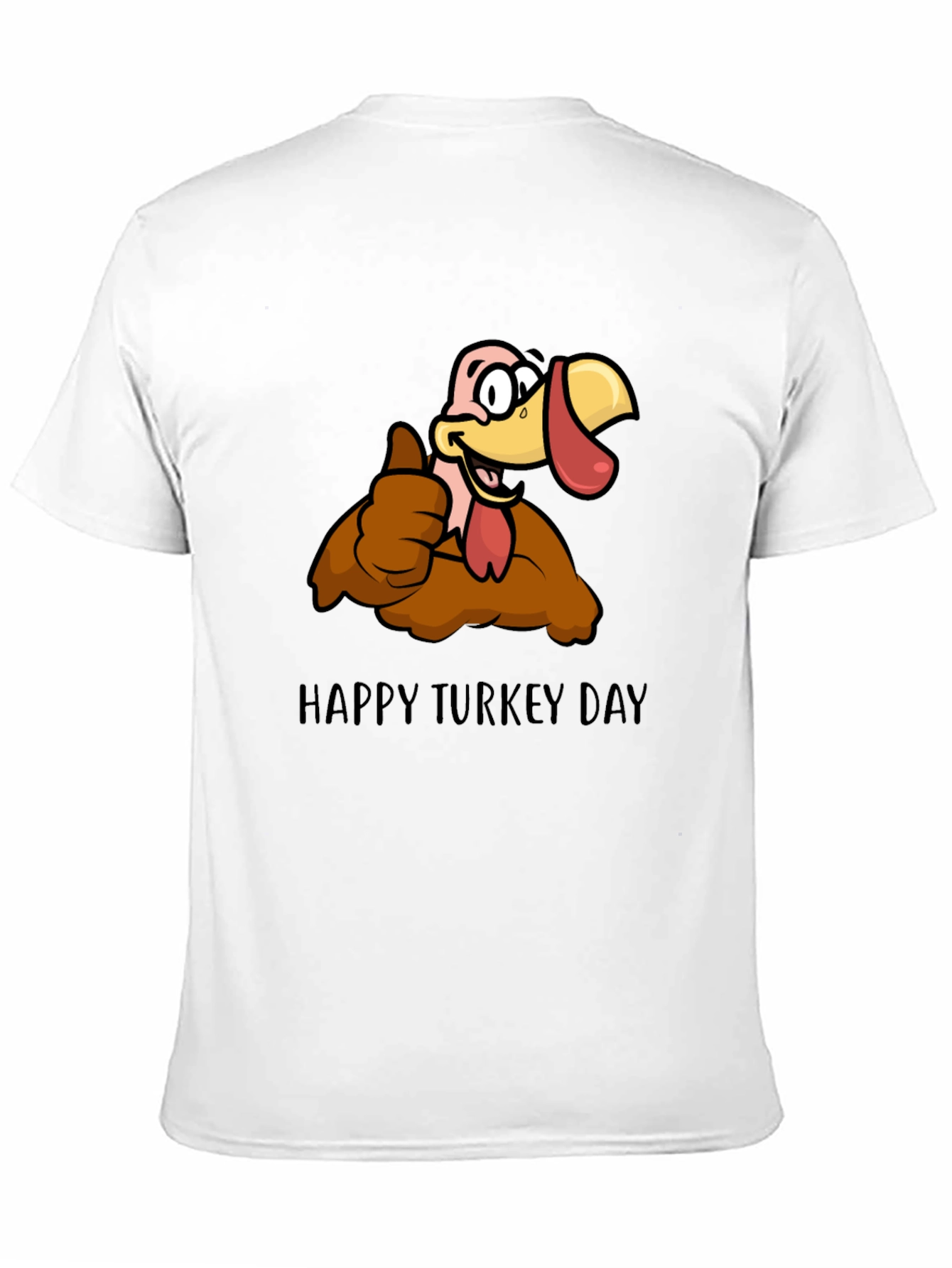Happy Turkey Day Graphic T-Shirt