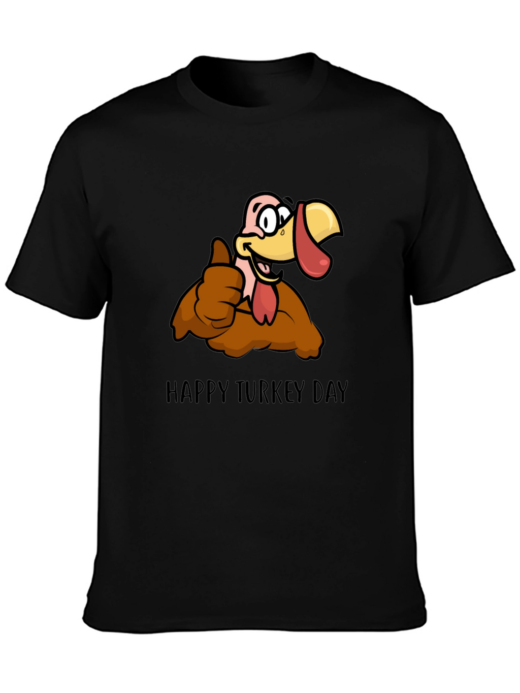 Happy Turkey Day Graphic T-Shirt