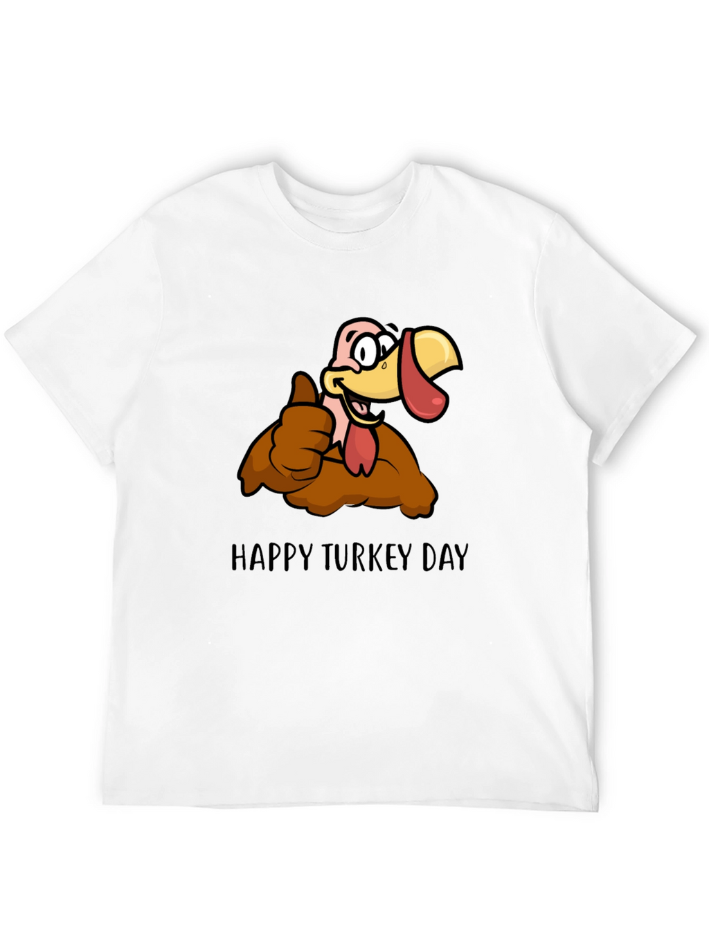 Happy Turkey Day Graphic T-Shirt