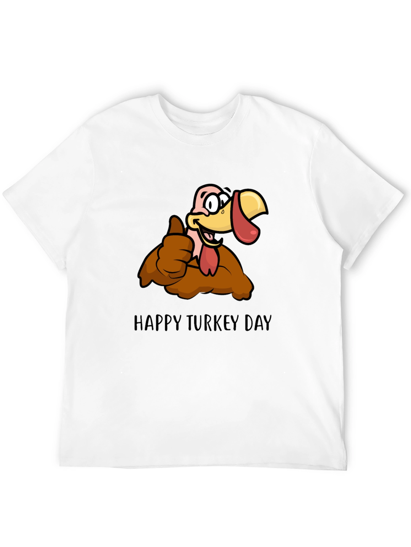 Happy Turkey Day Graphic T-Shirt