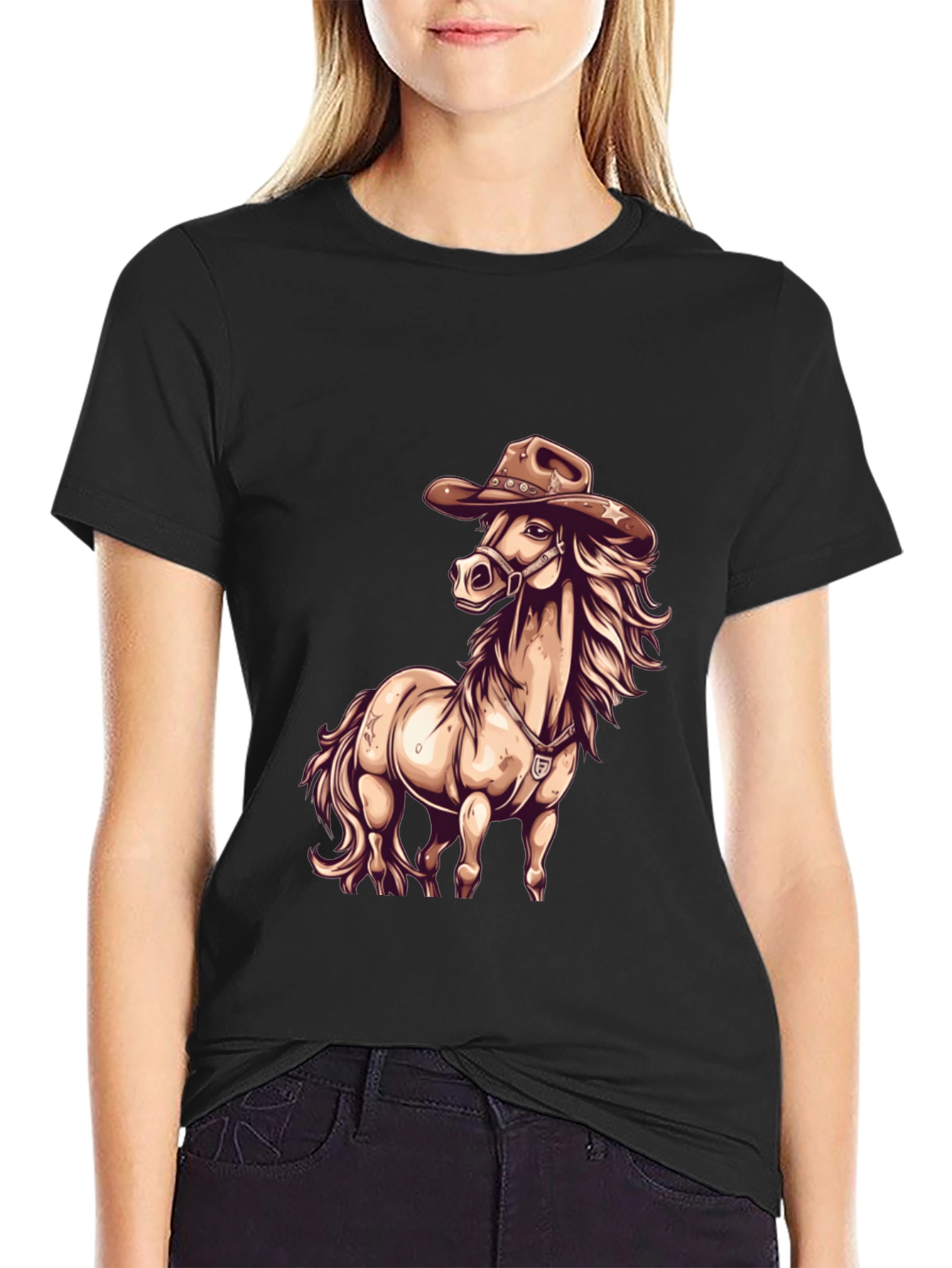 Cowboy Horse Graphic Tee