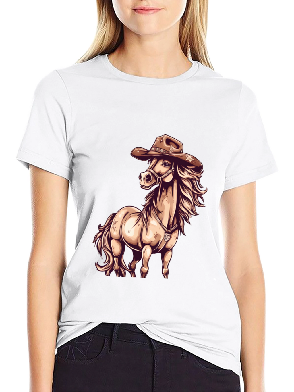 Cowboy Horse Graphic Tee