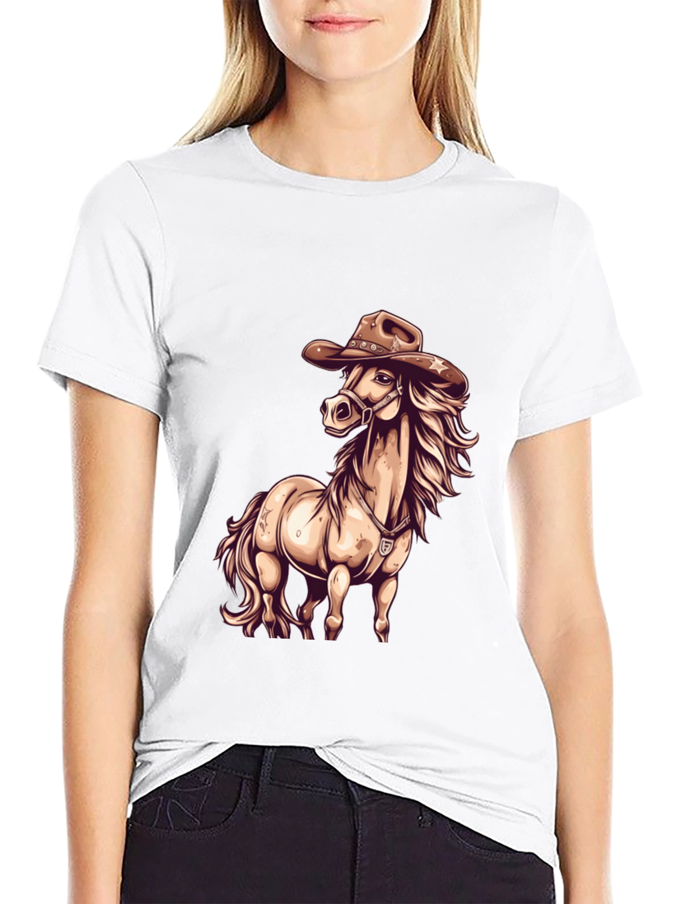 Cowboy Horse Graphic Tee