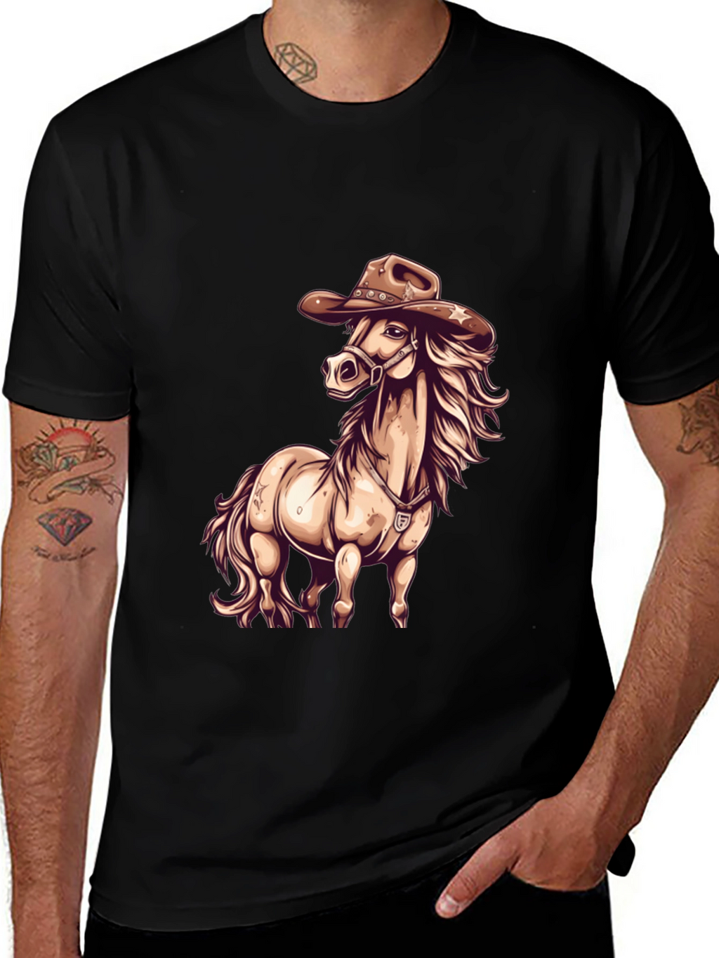 Cowboy Horse Graphic Tee