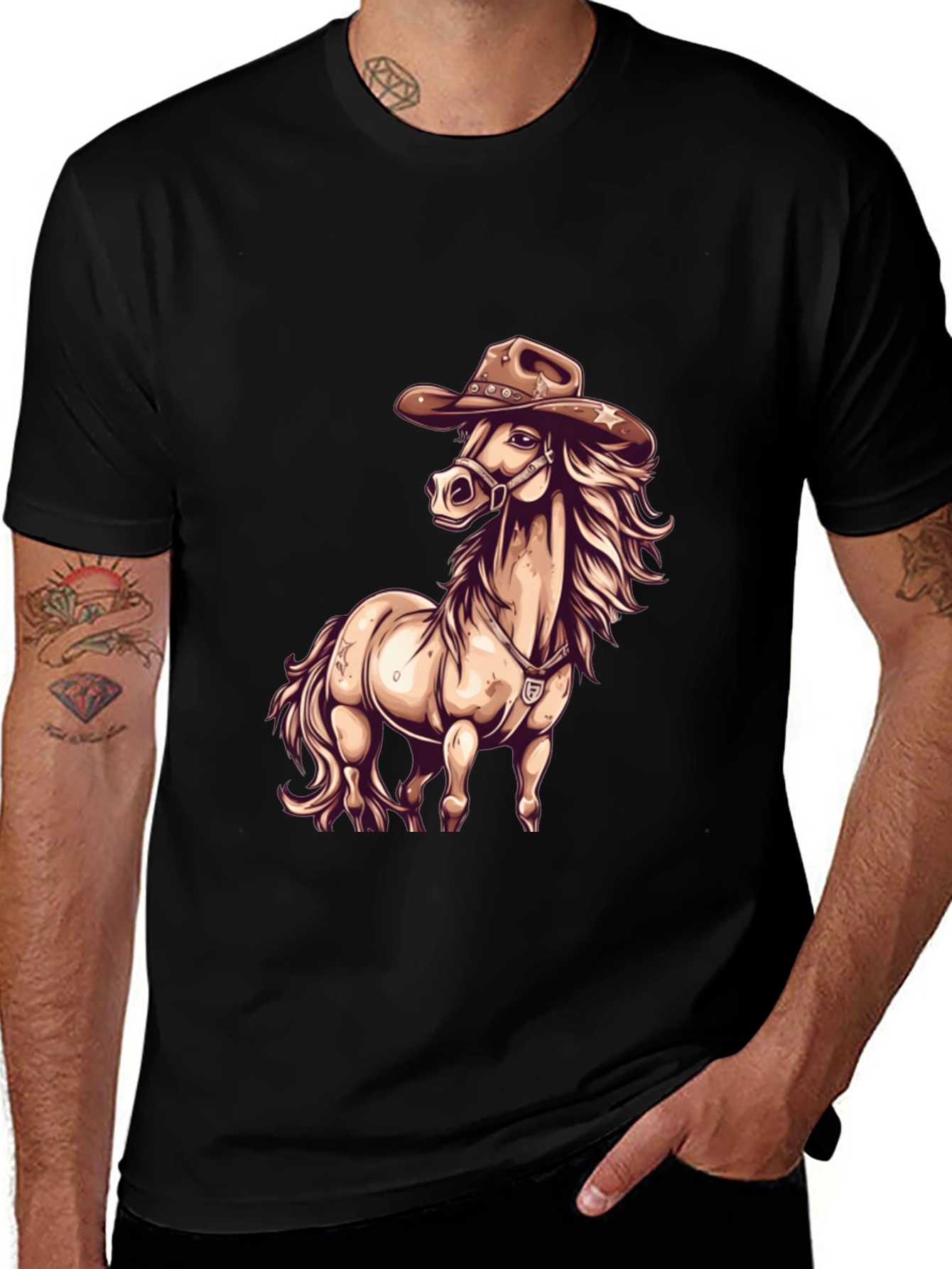 Cowboy Horse Graphic Tee