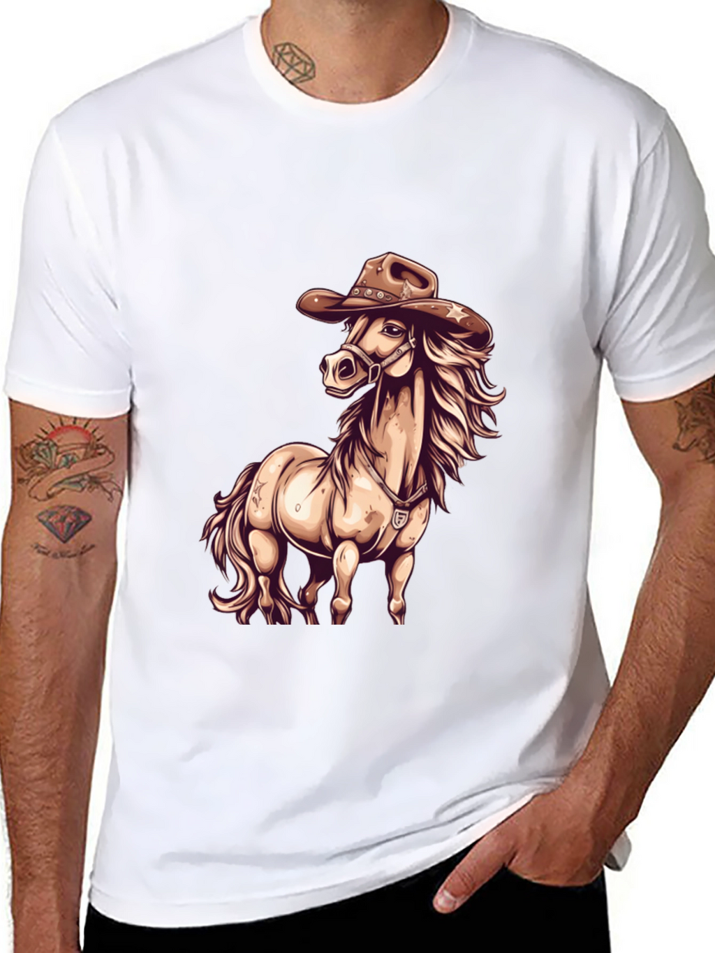 Cowboy Horse Graphic Tee