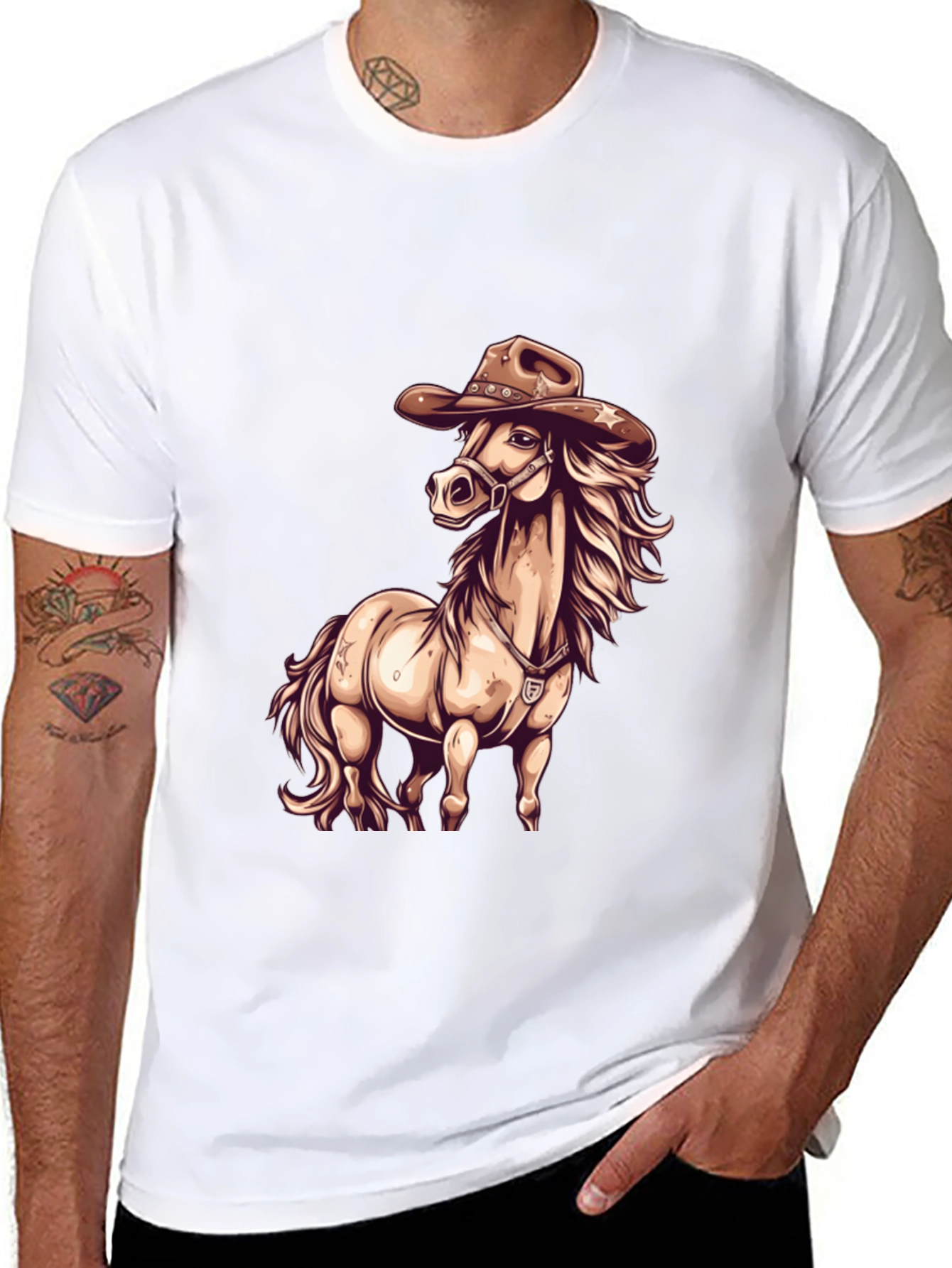 Cowboy Horse Graphic Tee