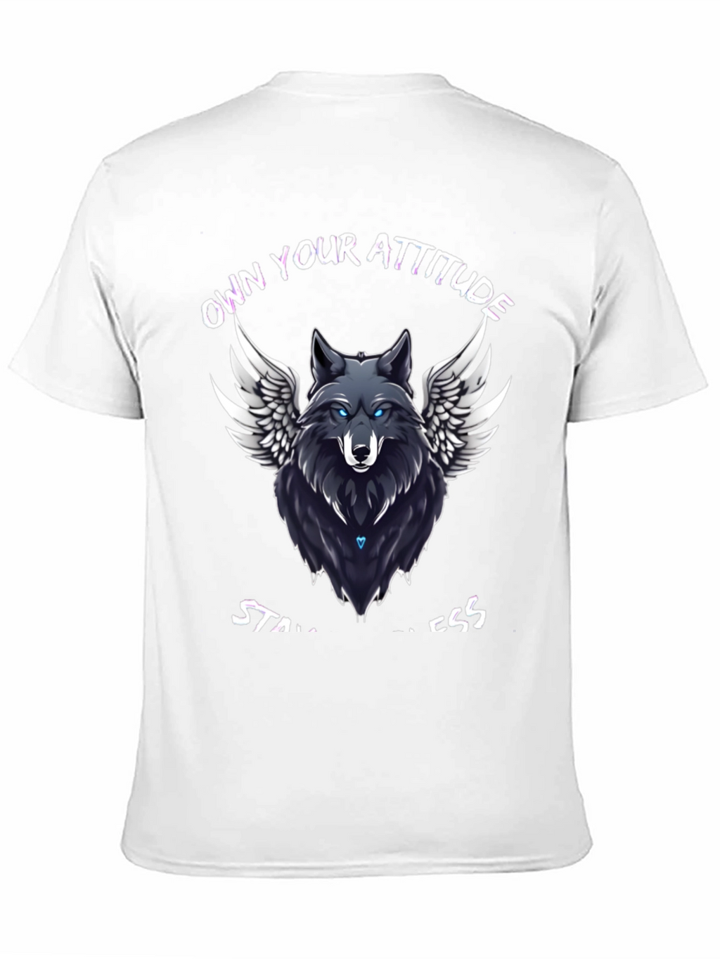 Own Your Attitude Wolf Graphic T-Shirt